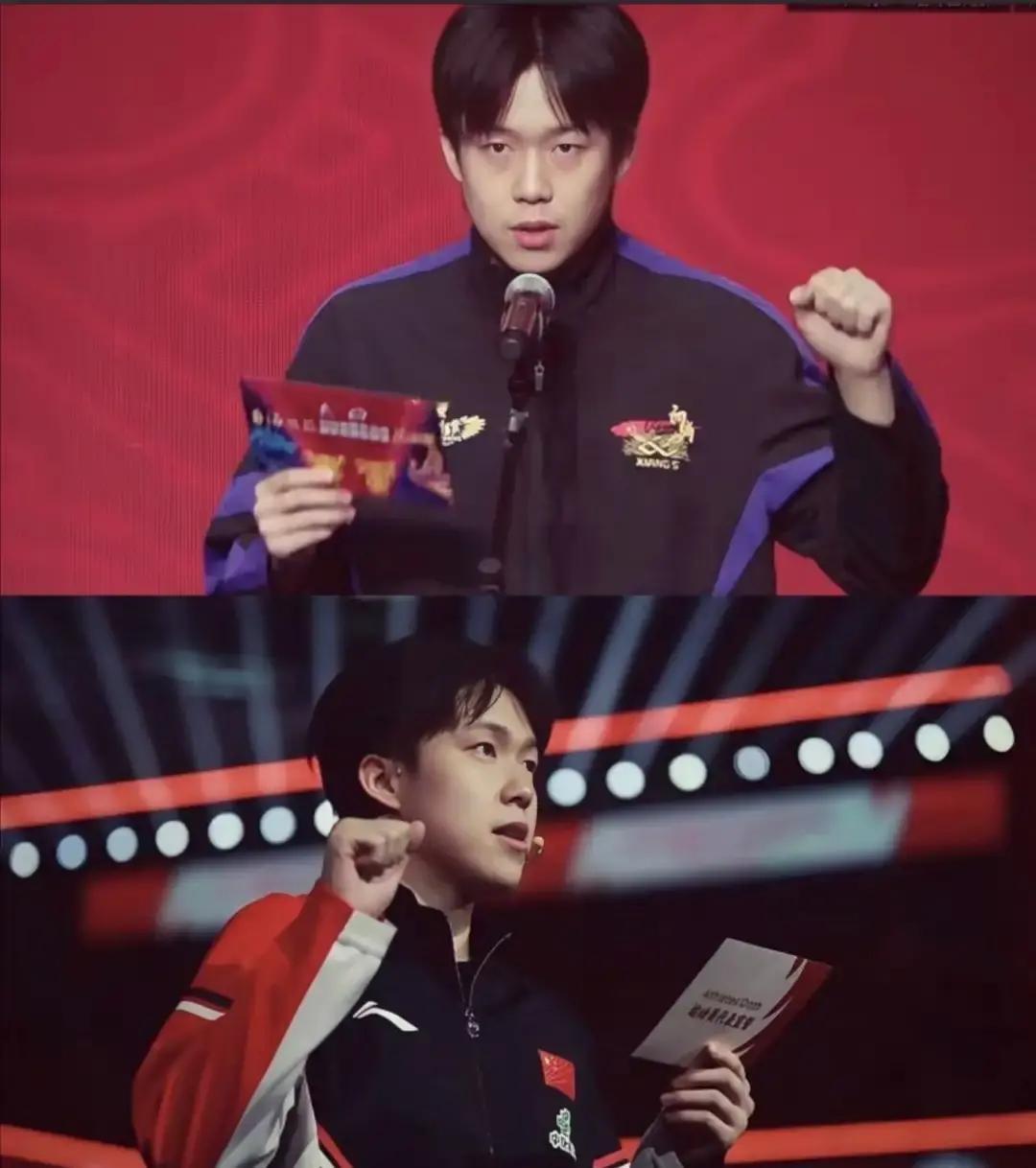 他右肩的PRP血检报告，就压在酒店枕头下。打完封闭，王楚钦上赛场代表全体运