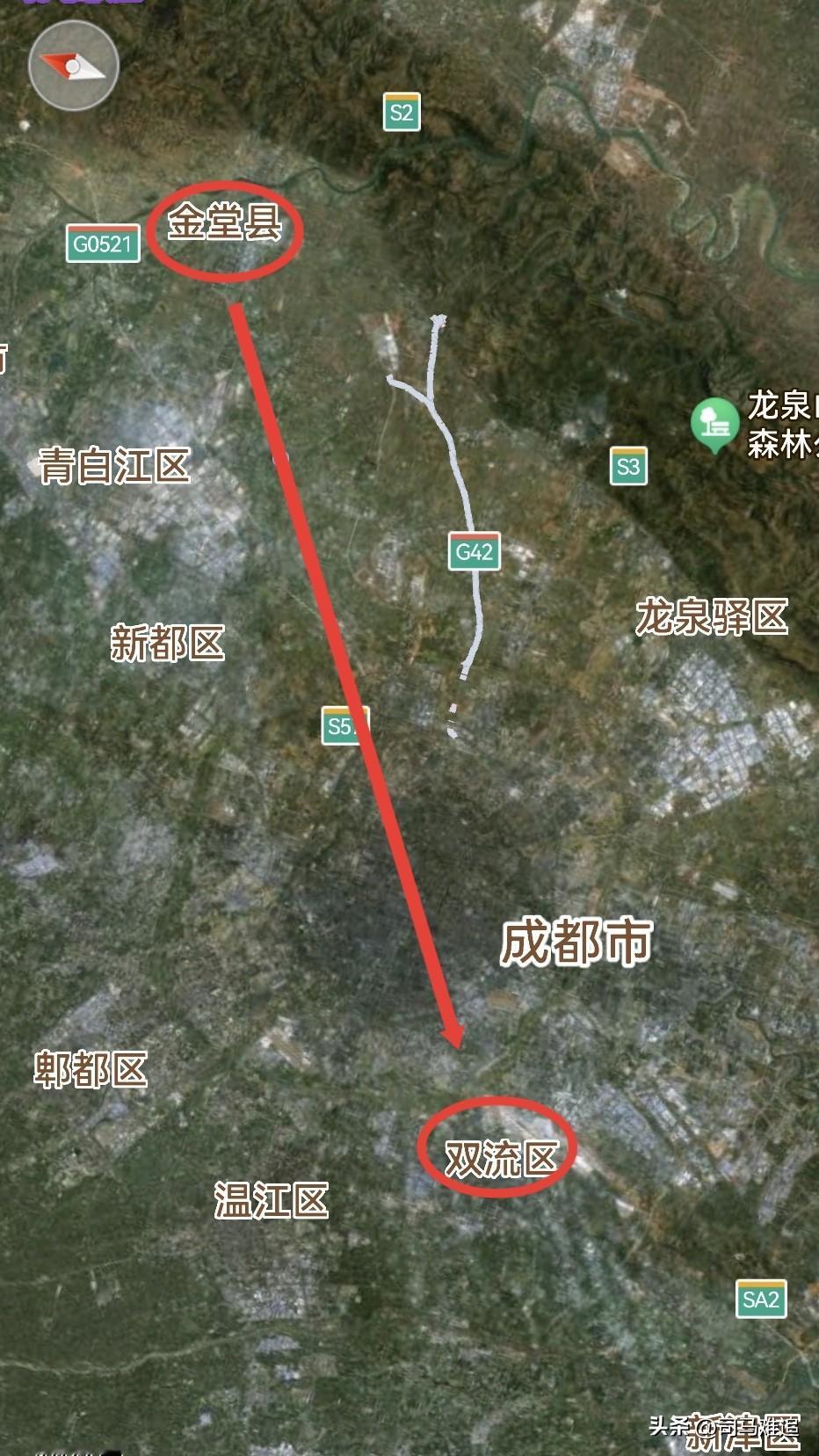 成都，从金堂1到双流1是提拔重用吗？金堂县，总面积1156平方公里，下辖6街道