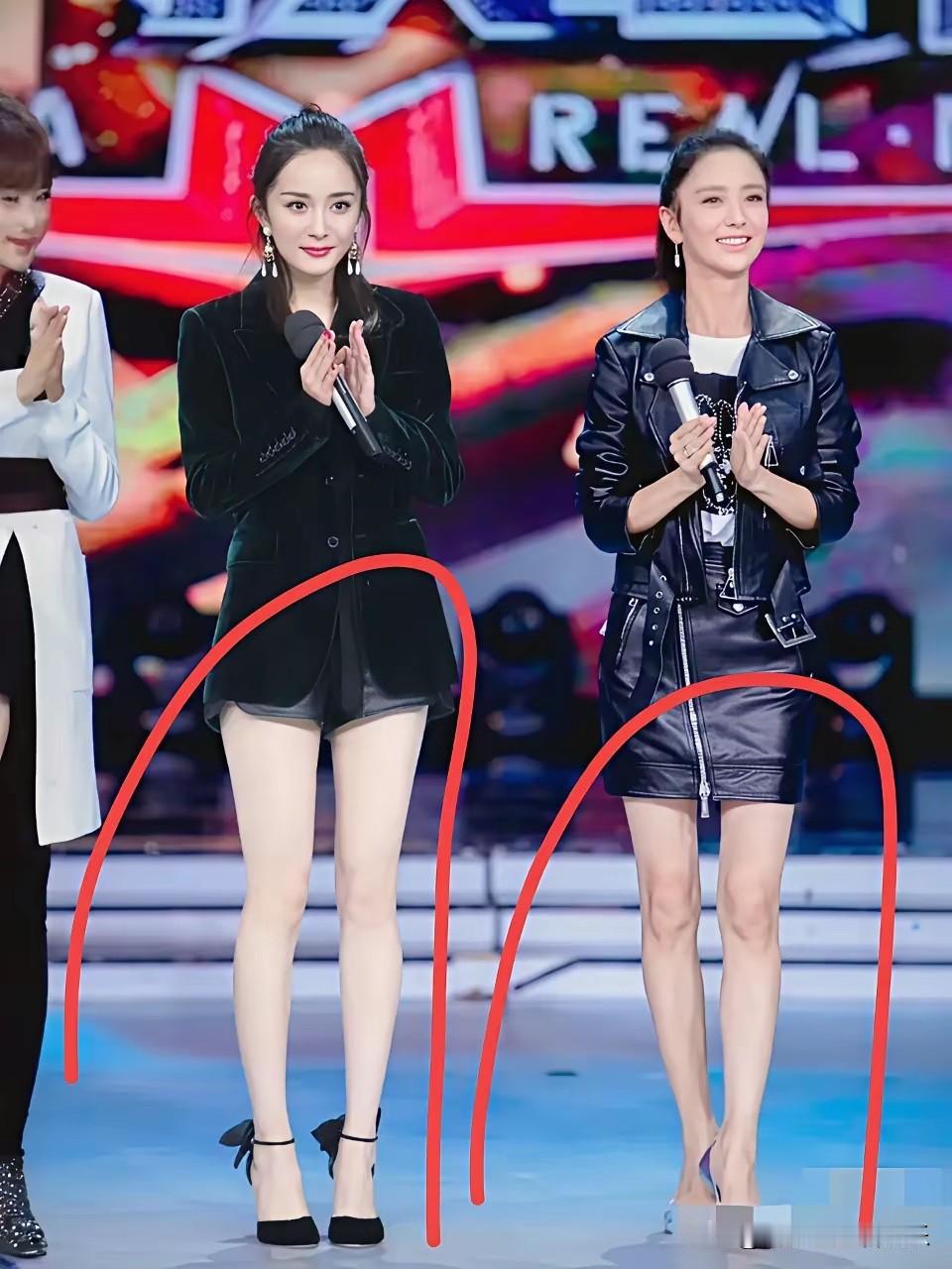 实在好奇，刘恺威看到这腿，会不会哭晕在厕所里啊？