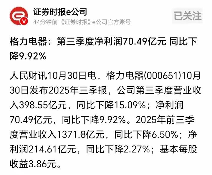 格力你就继续做吧！同行用业绩说话，格力用大嘴说话！今年几乎所有家电