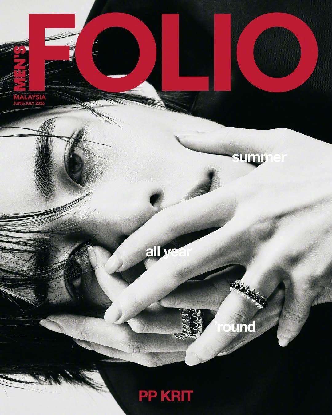 PPKrit出镜《Men’sFolio》新加坡&马来西亚版六七月合刊封面
