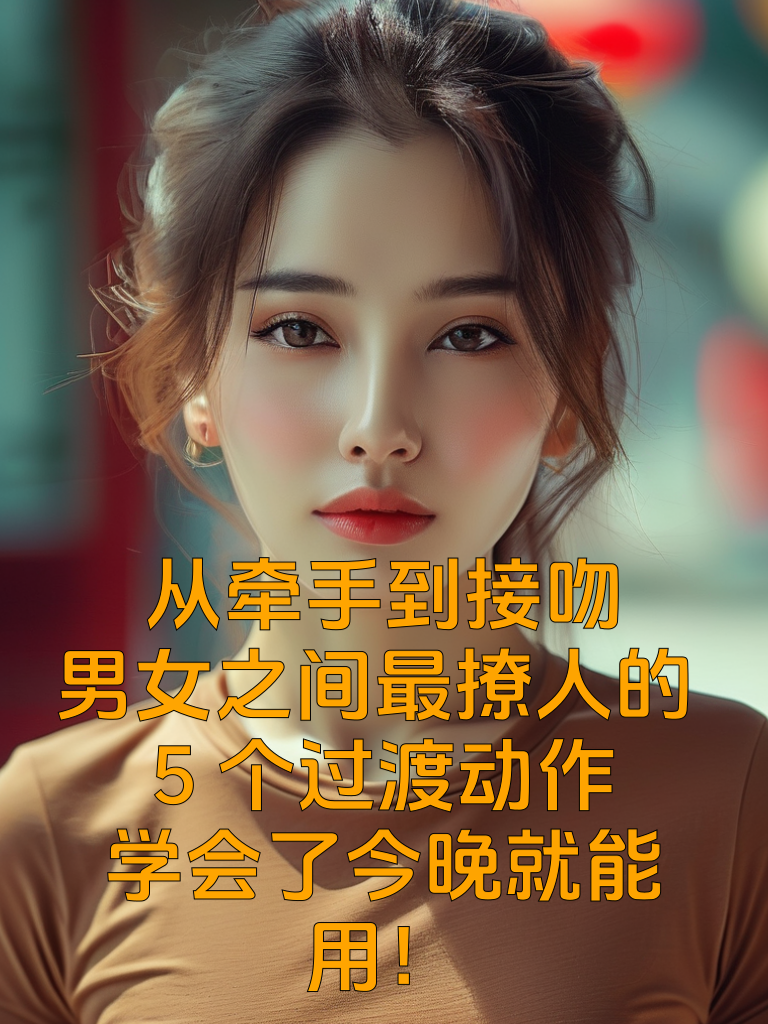 从牵手到接吻，男女之间最撩人的5个过渡动作，学会了今晚就能用！