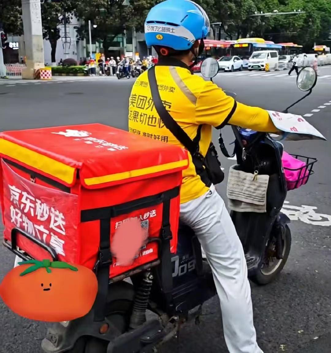 我跟大家说句实在的，外卖骑手这行要是一直不改变，最后大概率就一个下场，那就是一身