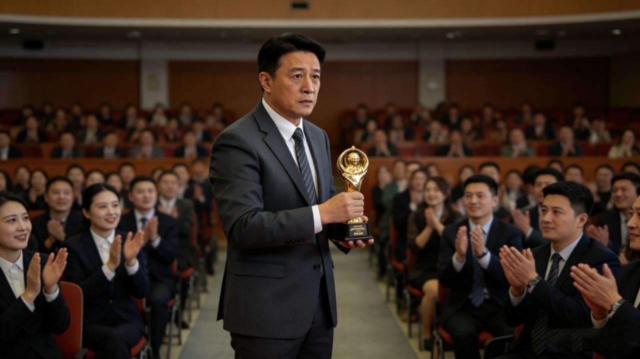 公司评优秀员工，每人发一张匿名选票。老张业绩前三，加班最多，大家都以为稳了。结