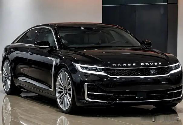 路虎轿车渲染图曝光，造型豪华时尚，尾部车标非常亮眼，豪华感十足！