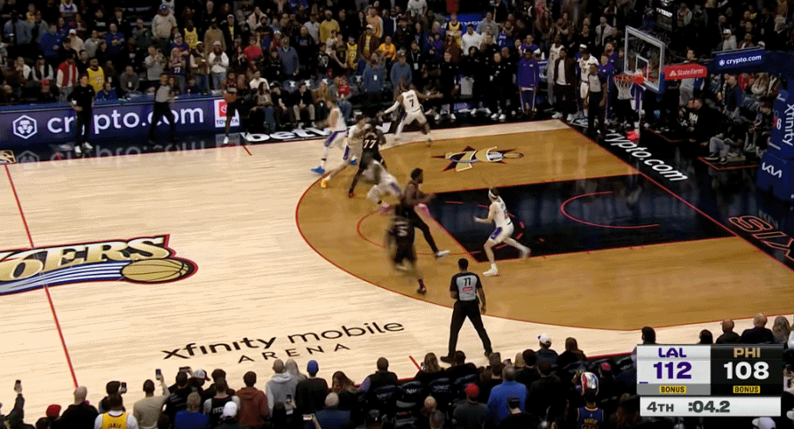 詹姆斯直接杀死比赛的抢断，末节12分关键时刻连得10分，全场29分7篮板6助攻，