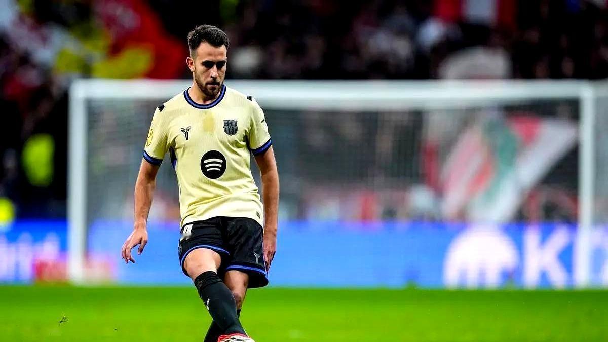 国王杯半决赛，巴萨上半场就被马竞打了4个，自己后卫还送了个乌龙。队里后卫加