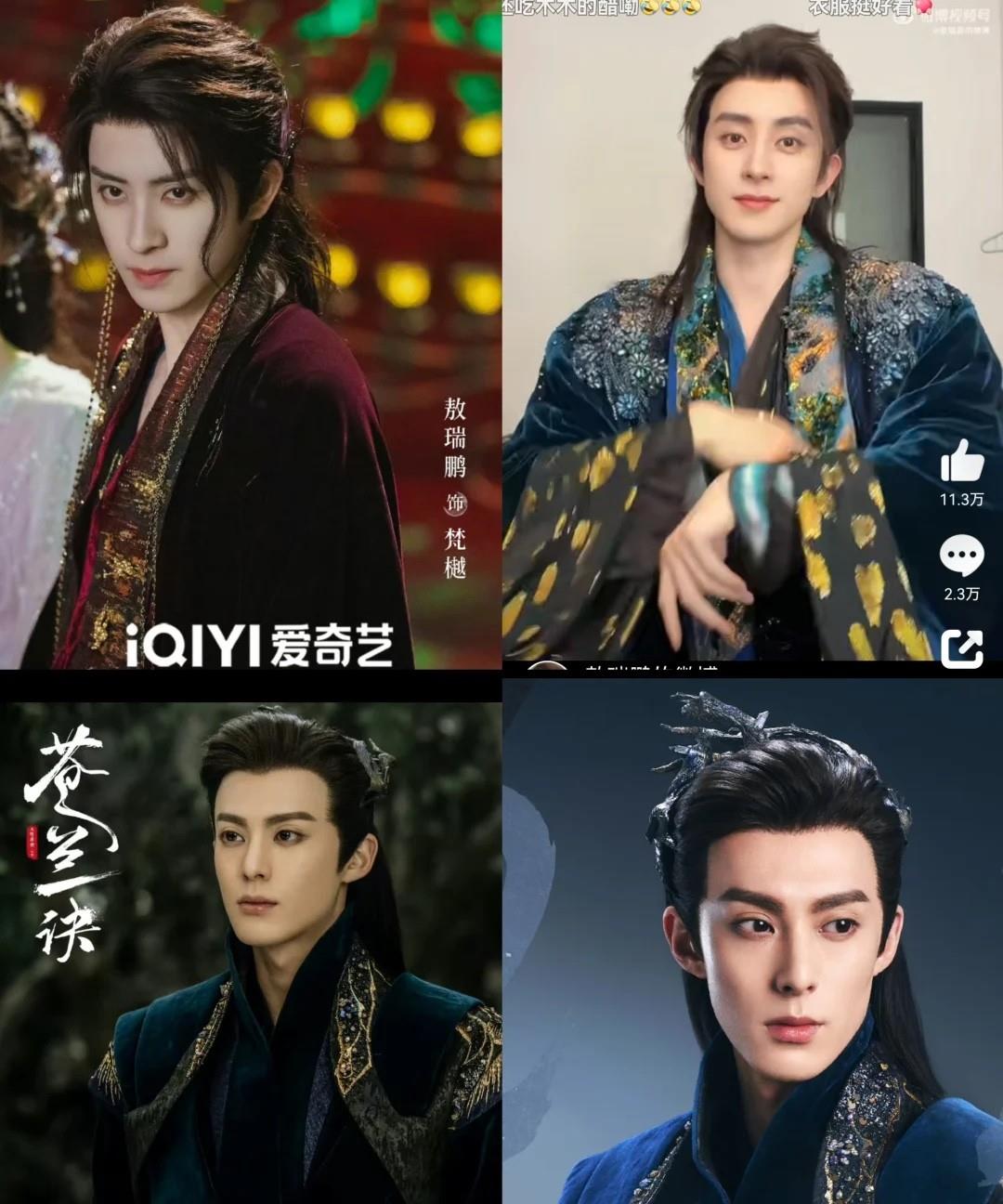 王鹤棣应该很有危机感吧！倒不是说没人找他拍戏，而是，现在有一个强势无比的对手