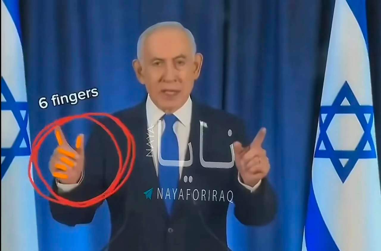 内塔尼亚胡以色列总理内塔尼亚胡日前发表了视频讲话，但这段视频的真实性却受到了广泛