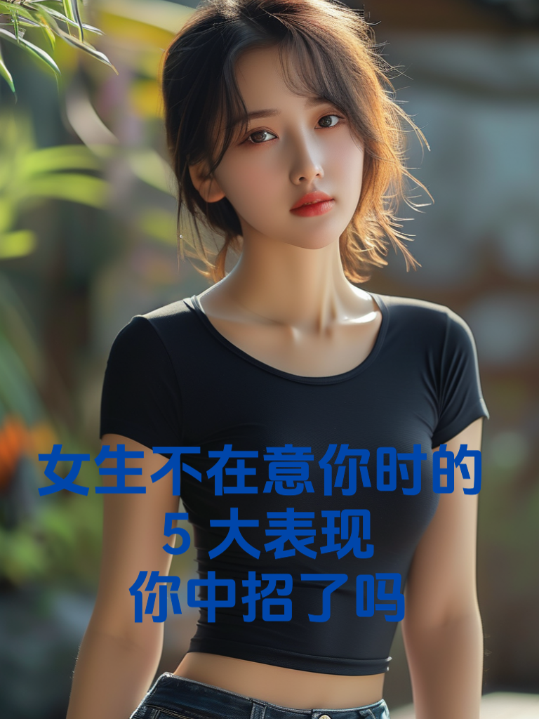 女生不在意你时的5大表现，你中招了吗
