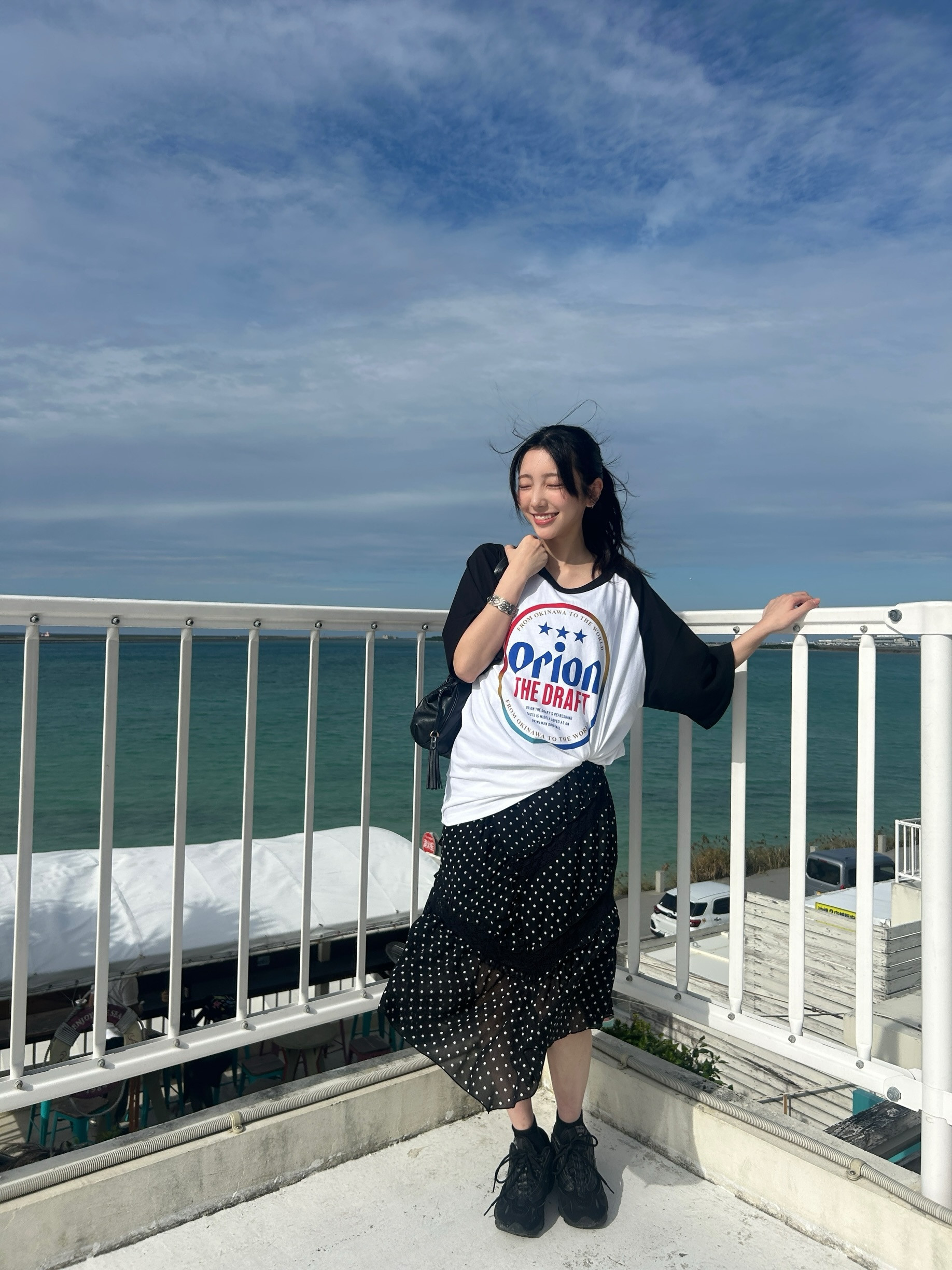 小西夏菜実🐺「去年の冬🌺🌴🐠沖縄」nanamigram