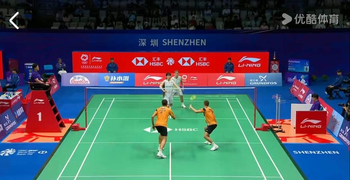 拒绝爆冷，五号种子战满三局晋级！2025中国羽毛球大师赛刚刚结束了一场男双1