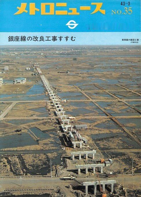 东京地铁东西线1968VS如今