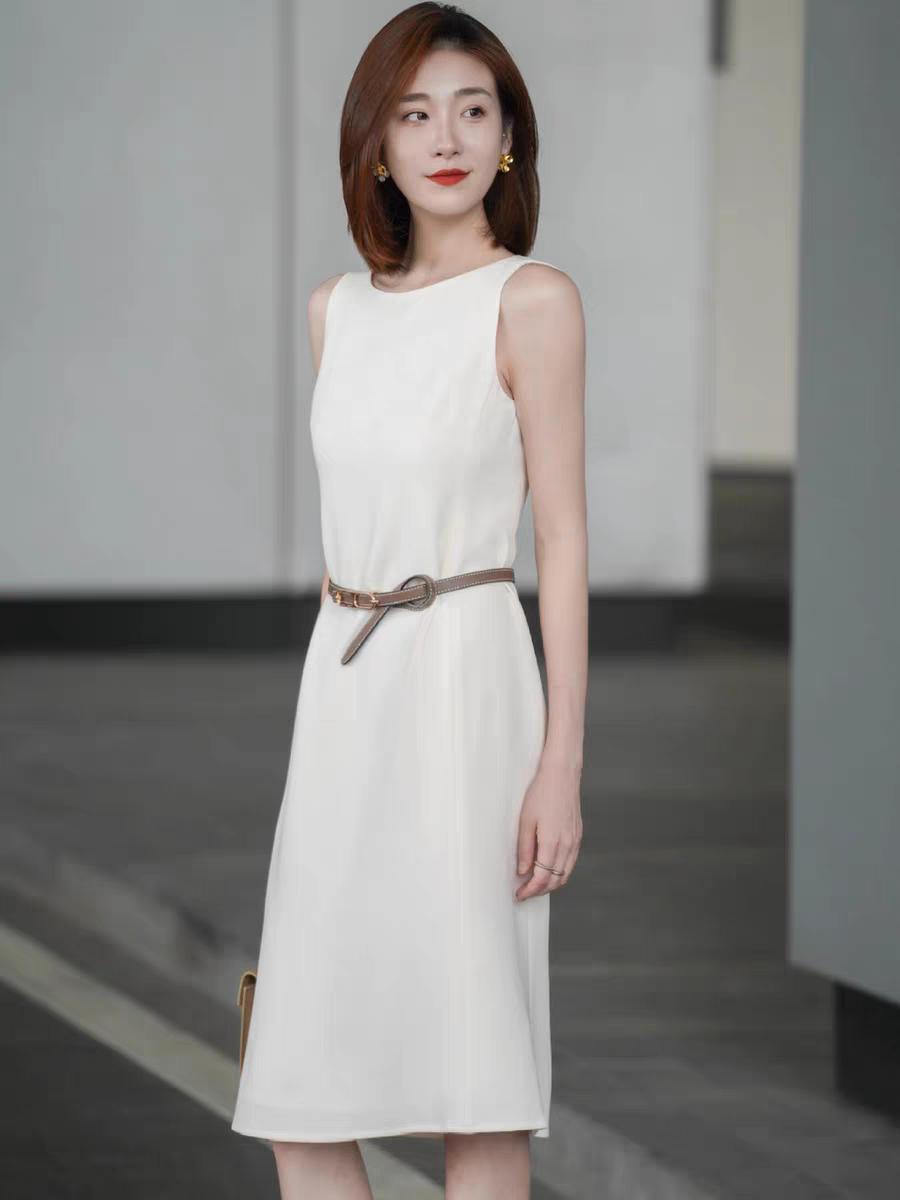 天生丽质的自信！职场通勤职业装连衣裙！
