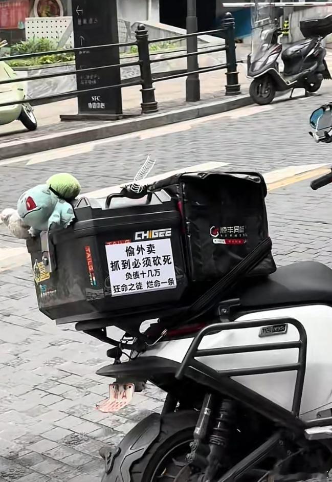 也是被偷外卖的人给逼的……​​​