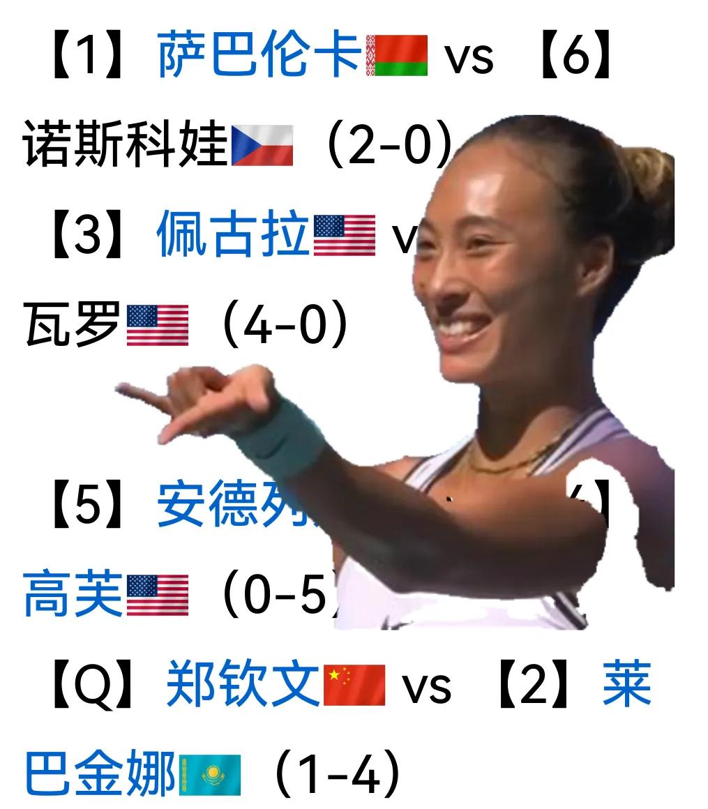 2026跟着网球🎾环游世界26美网第五轮八位球员中七位都是种子球员