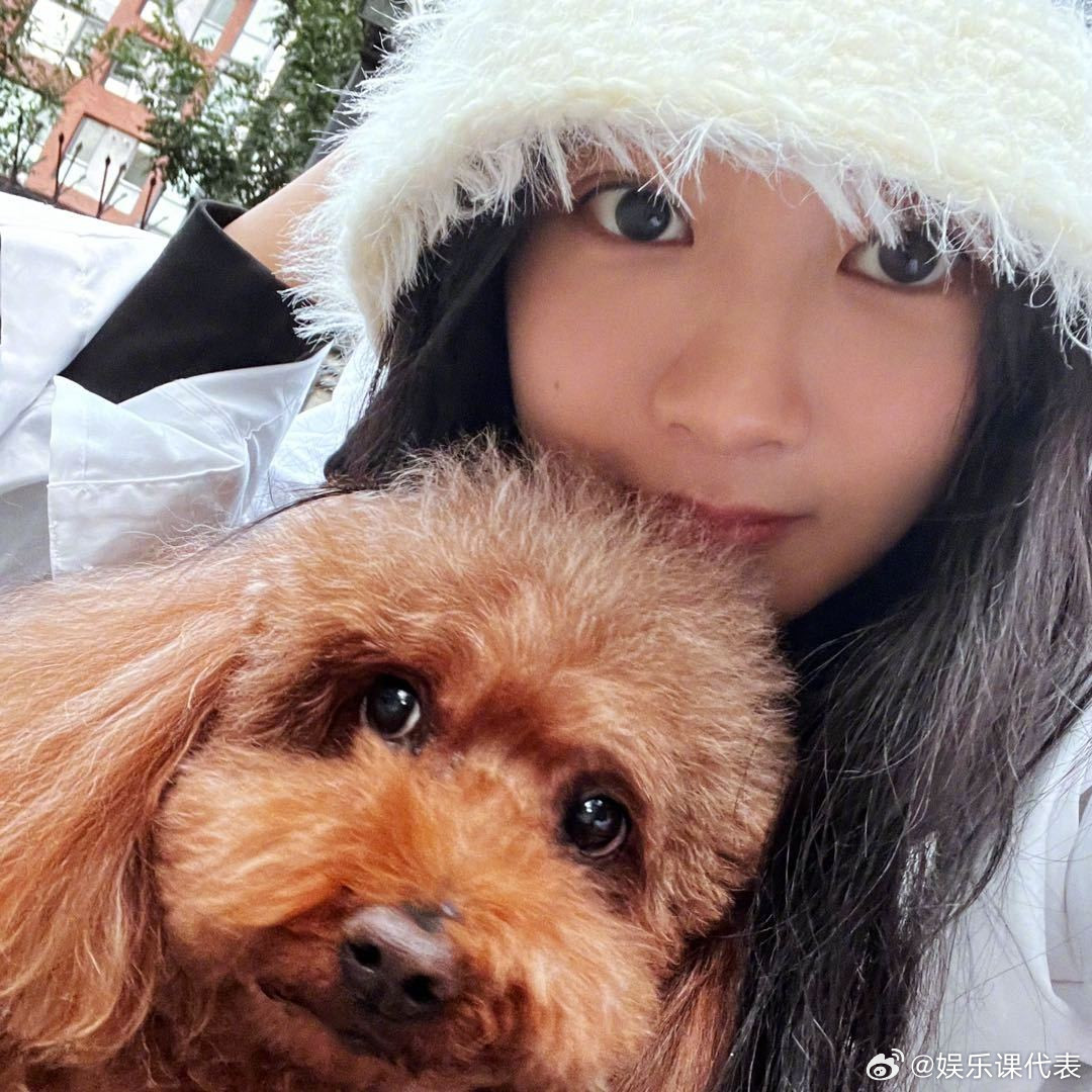 杨紫新头像是与piupiu合照杨紫换头像杨紫换了与piupiu同框合照做头像，