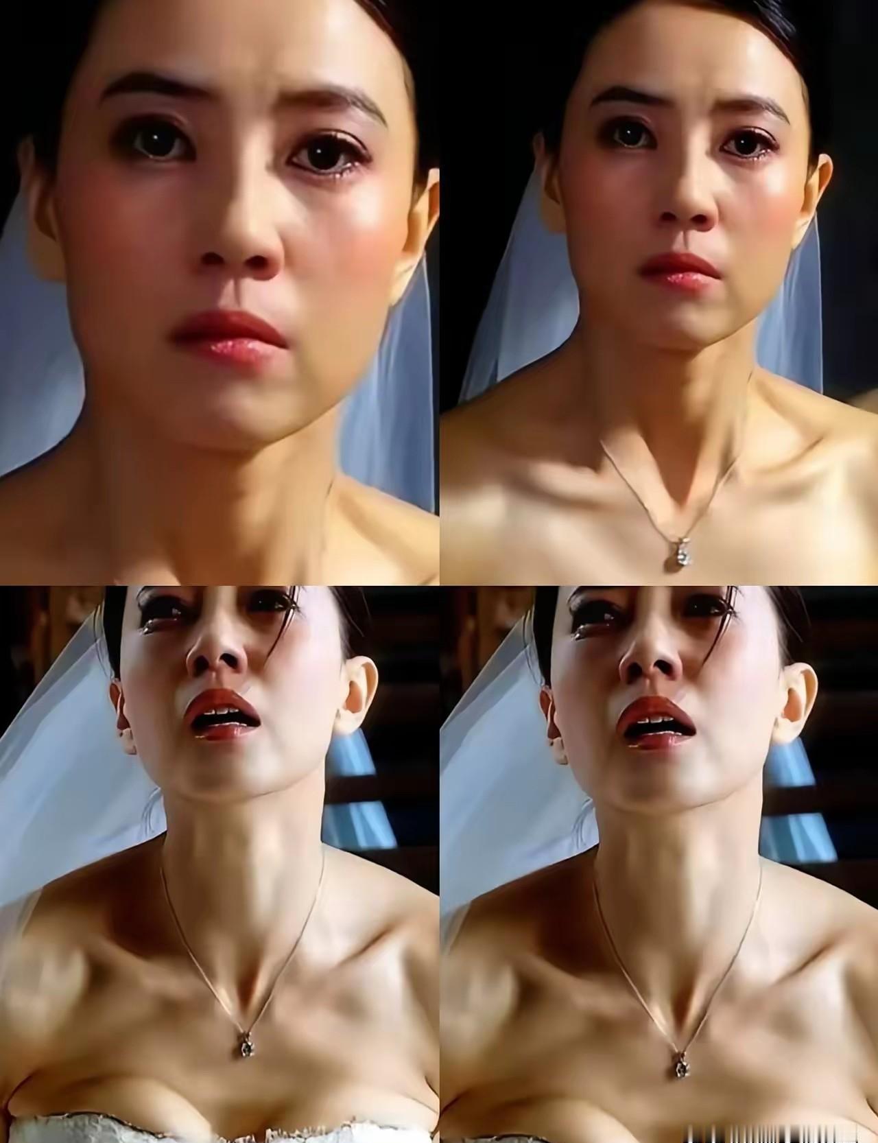 43岁高圆圆的脸，在17楼会议室的冷光里，终于有了疲惫的纹路。这不是精修图。