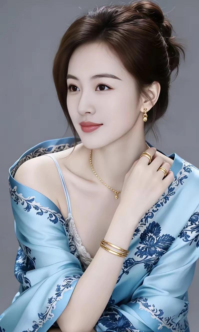 东方佳丽，气质美女。冰肌玉骨，明眸皓齿，沉鱼落雁，闭月羞花。月里嫦娥，仪态