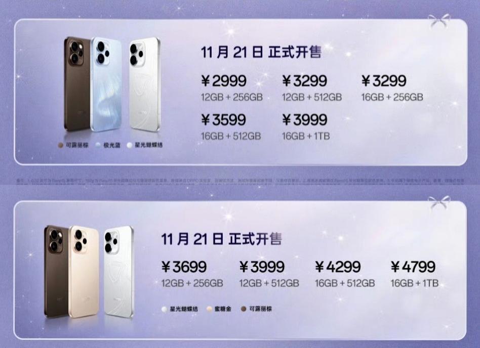 2999元起，OPPOReno15系列发布，全系天玑8450处理器OPPO