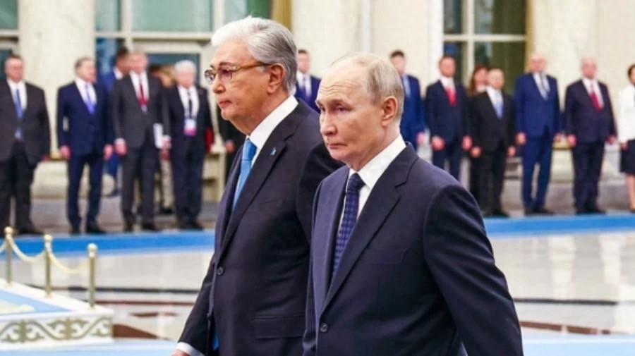 中国没给面子，普京回国后沉默一周认清现实，终究找上哈萨克斯坦普京五月下旬访华