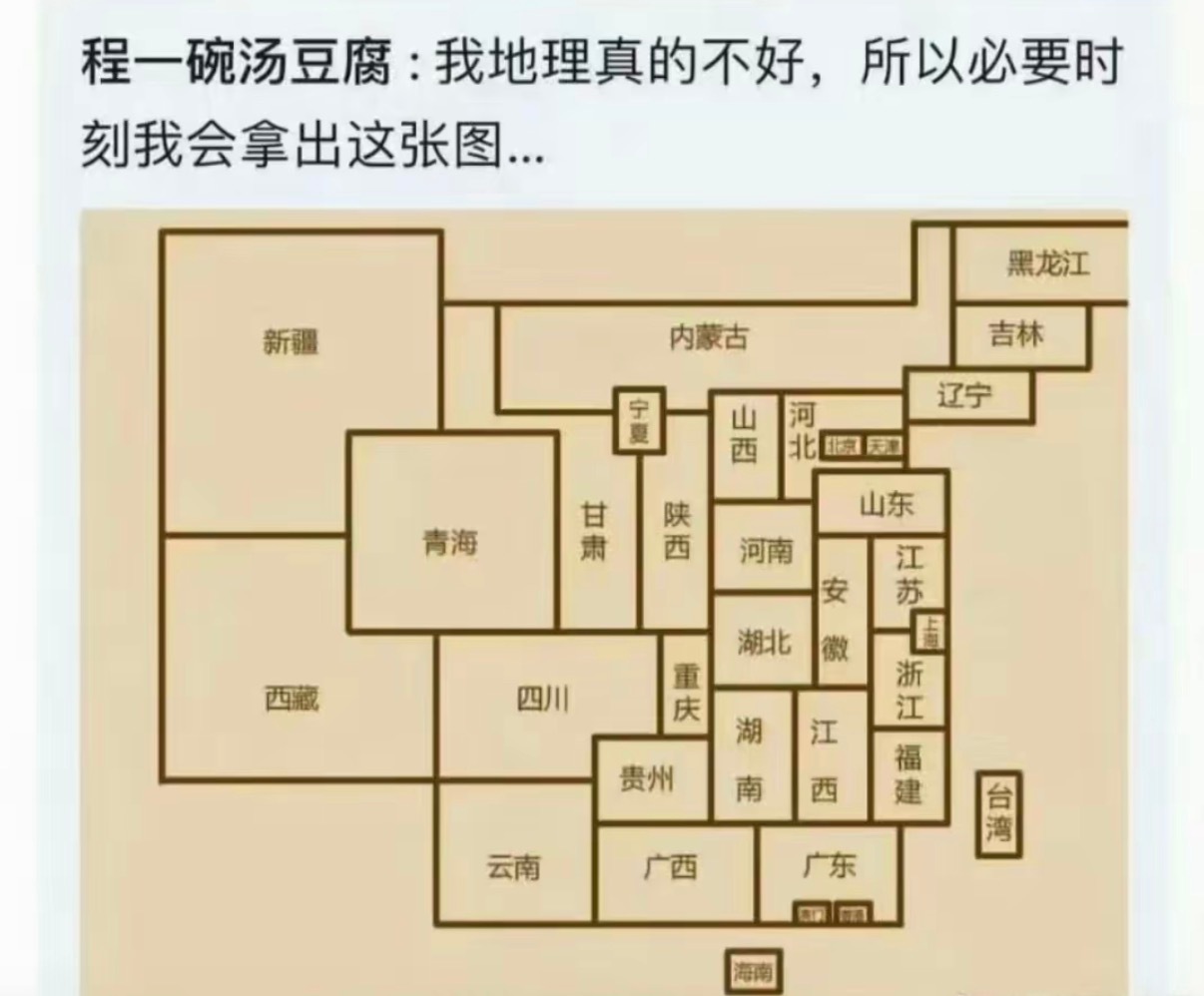 以前学地理简直是在乱学​​​