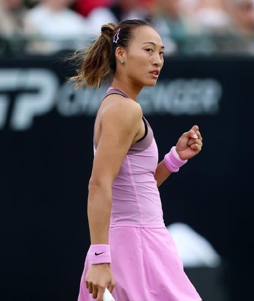 打破谣言！这几天有不少黑粉都造谣，说郑钦文退出了WTA500美国华盛顿站的比