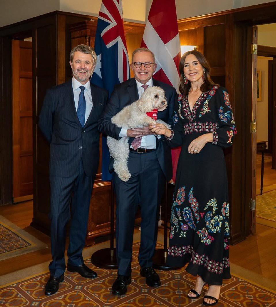 丹麦国王夫妇@澳洲Day4下午他们抵达墨尔本，开启两日行，活动以玛丽为主角，