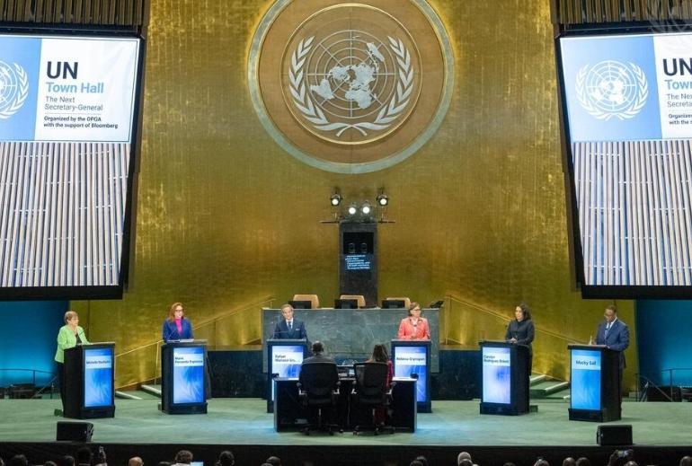 下一任联合国秘书长首轮投票中格林斯潘获得最多支持 联合国安理会当地时间7月