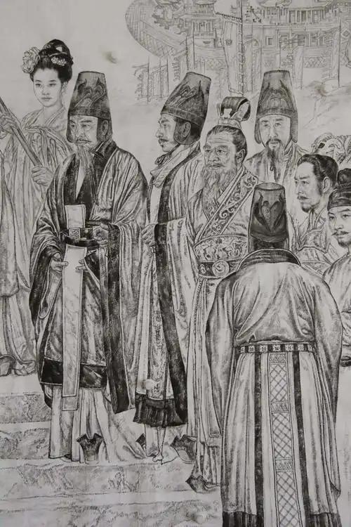隋炀帝开凿大运河，役夫征发规模和工期安排，史书里有具体记录。大业元年（605