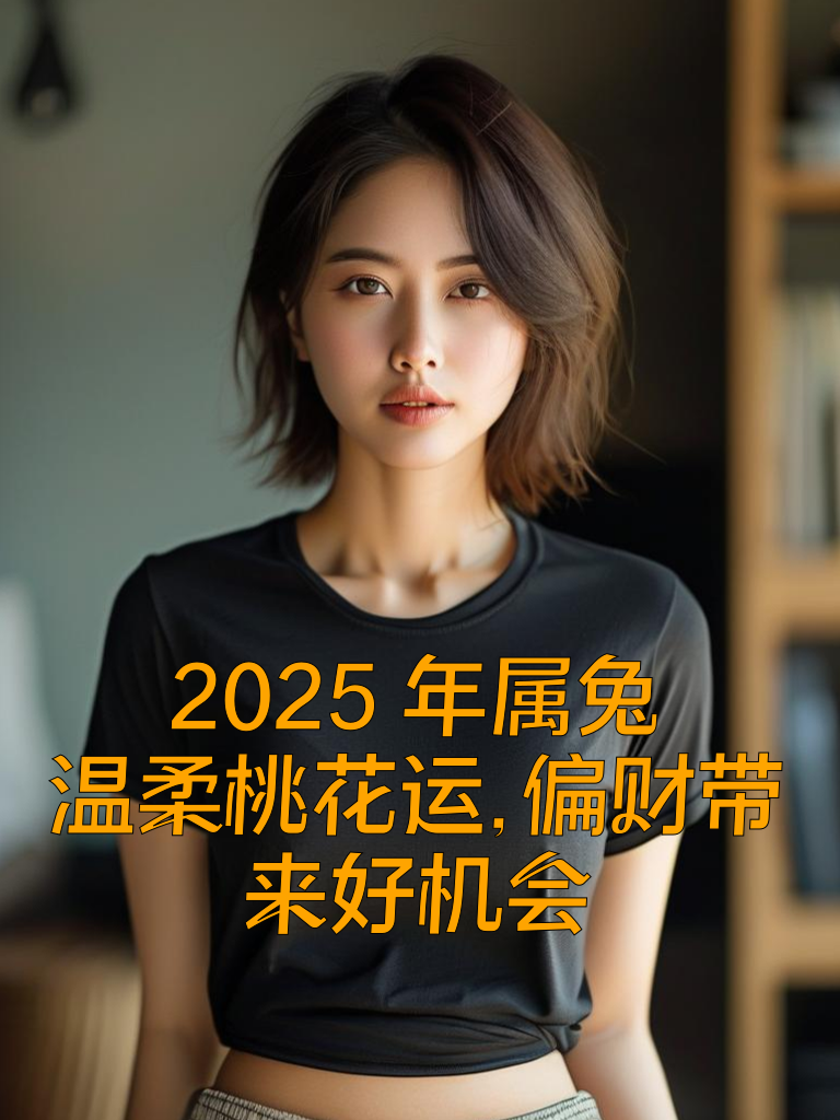 2025年属兔：温柔桃花运，偏财带来好机会