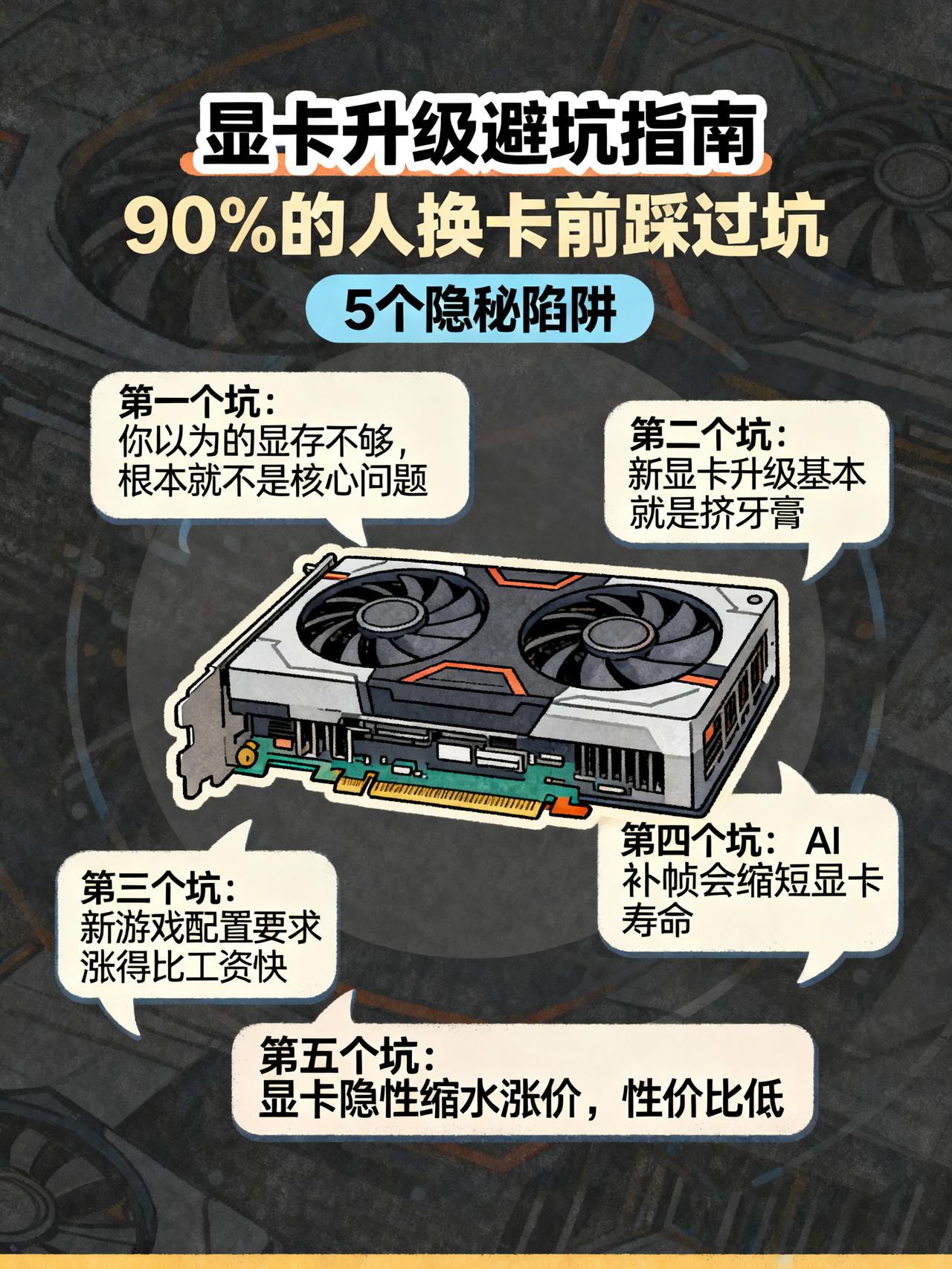 显存不足只是开始！揭开显卡升级的五大隐秘危机老玩家私藏的显卡升级避坑实话：90