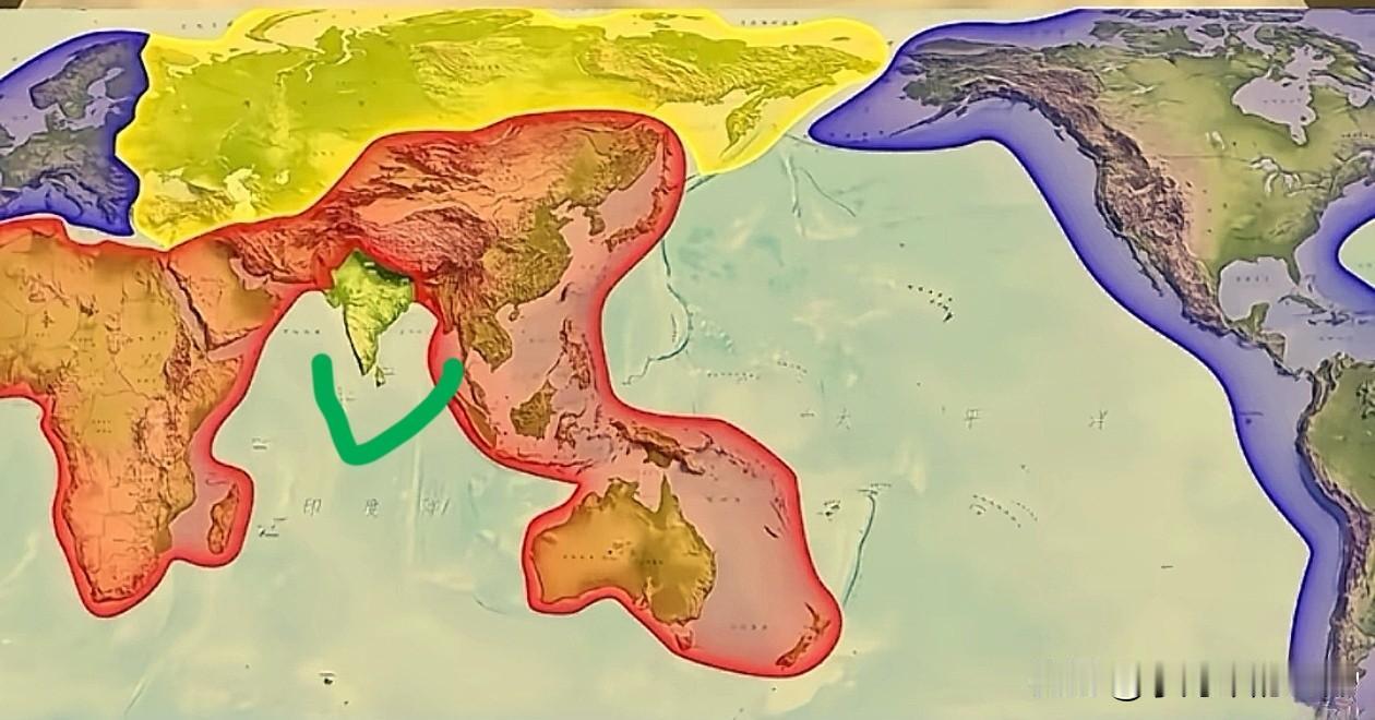 老特是懂印度的！美国人根据老特思路划分的新世界势力范围，老美、毛子、东大各管
