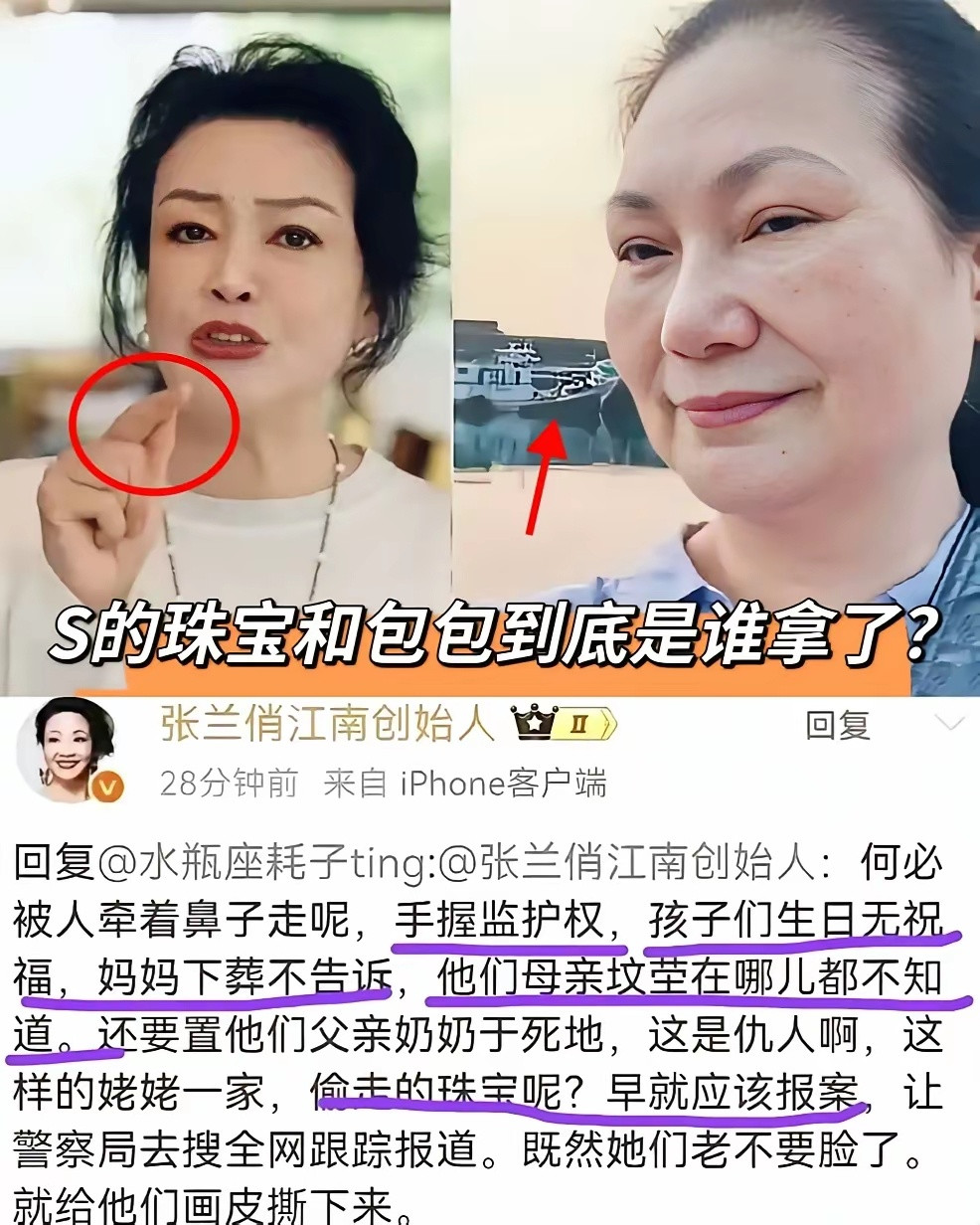 最后还是打脸自己人了吧？大S的珠宝和包包，到底是谁拿了？各种可能性都排除，得