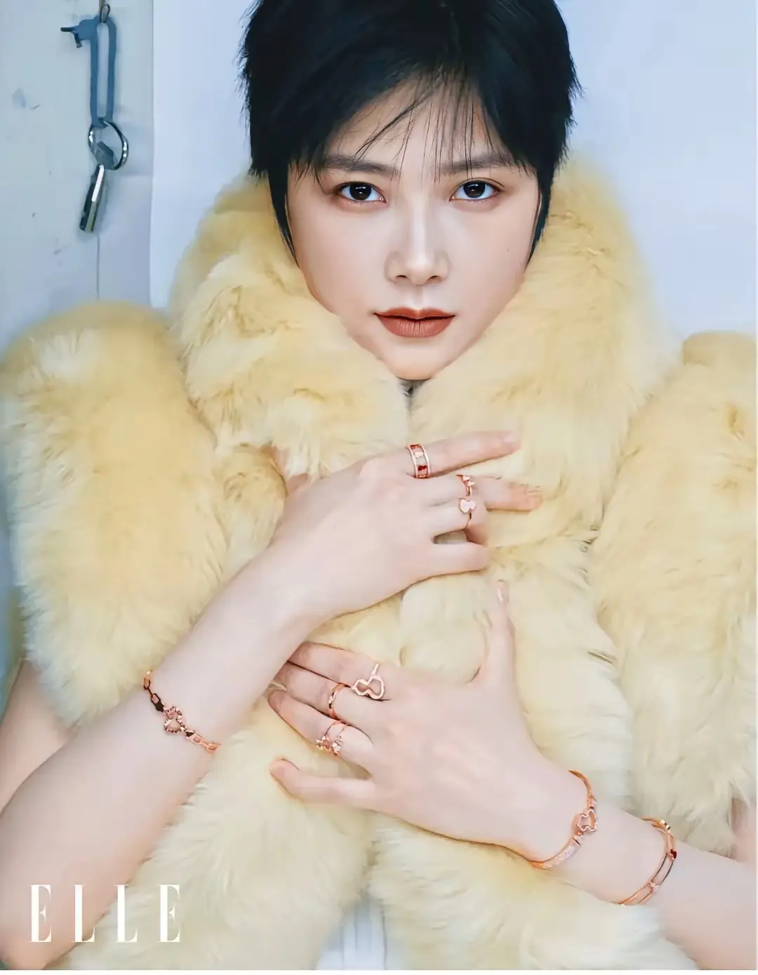李宇春，好贵气，所有的葫芦都戴在了她身上。