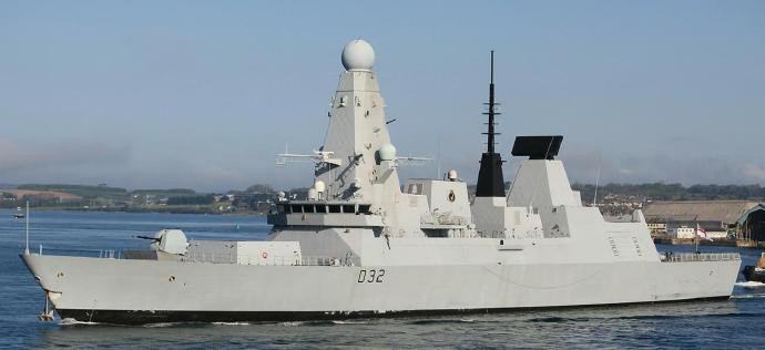 每天认识一件兵器英国“勇敢”级驱逐舰“勇敢”（Daring）级驱逐舰又称为45