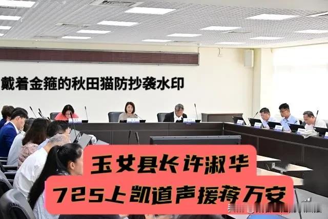 美女县长绕道也要挺帅哥市长！许淑华承诺725亲赴凯道，这波“蒋许配”甜蜜合体，有
