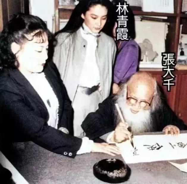 1983年，导演徐克为求张大千墨宝，亲自登门拜访，结果张大千直接拒绝：“我已经封