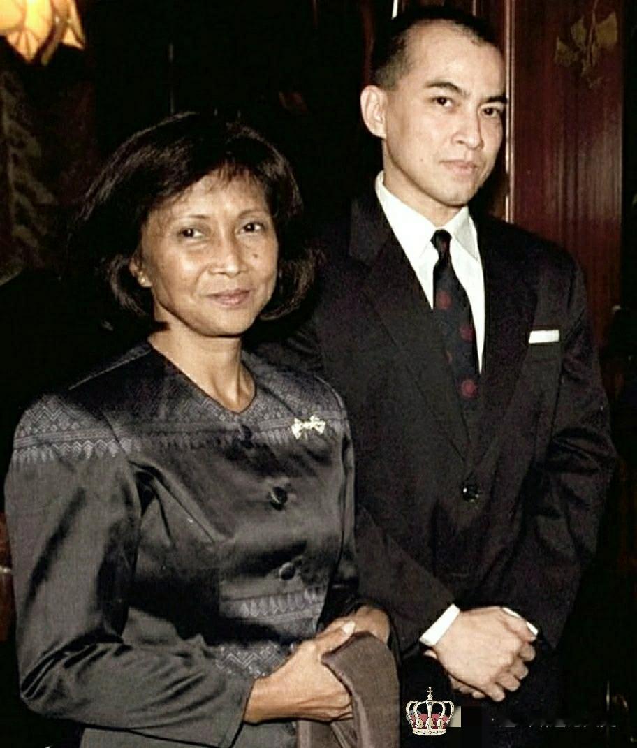 看看西哈莫尼国王40多岁当柬埔寨王子的时候的相片，那时很时尚了，这个西装看着很漂