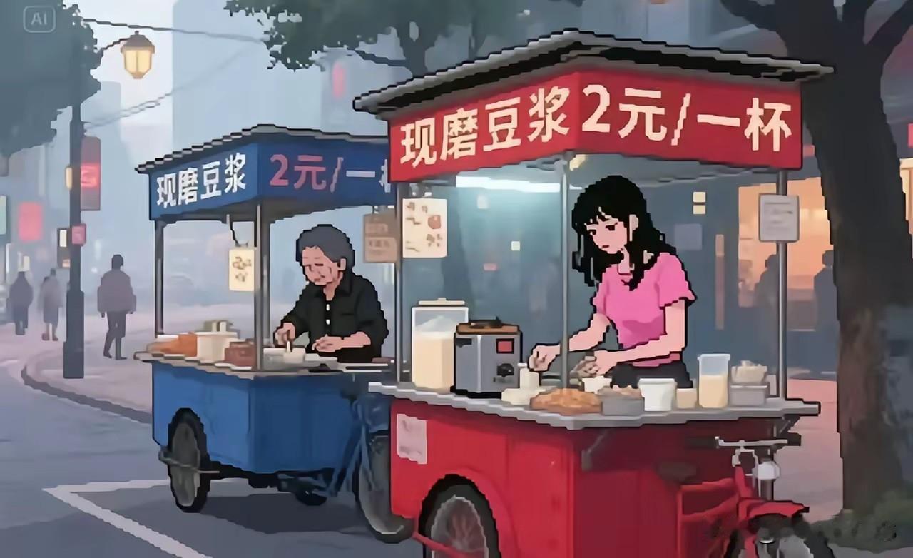 年轻人不容易，大妈有退休金[doge]