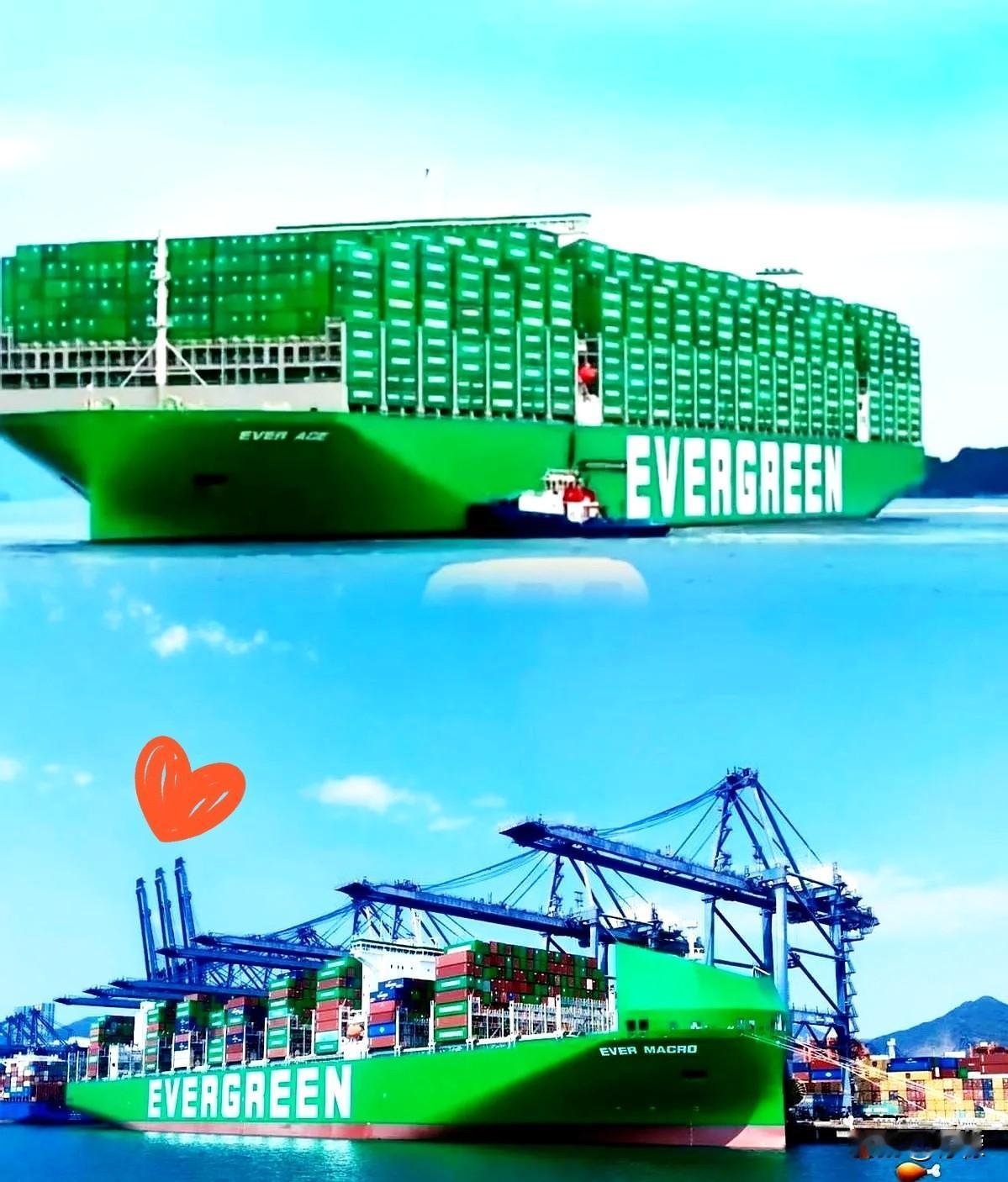 长荣那艘船，现在怕是全世界最烫手的山芋。卫星图上看，它走得那叫一个四平八稳，