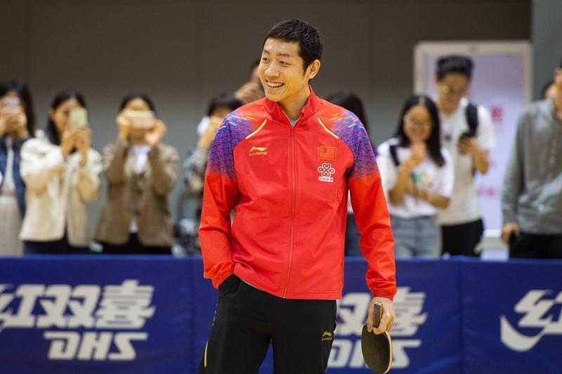 11月14日晚，第十五届全运会乒乓球混双决赛堪称精彩绝伦！广东队林高远/刘诗雯组