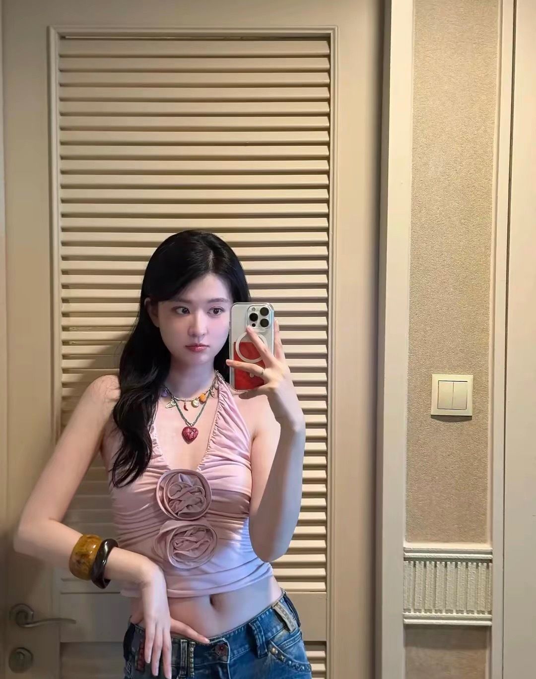 乔欣婚后胖了好多脸圆了却更惊艳比瘦时候灵动这就是理想婚姻吧！​​​