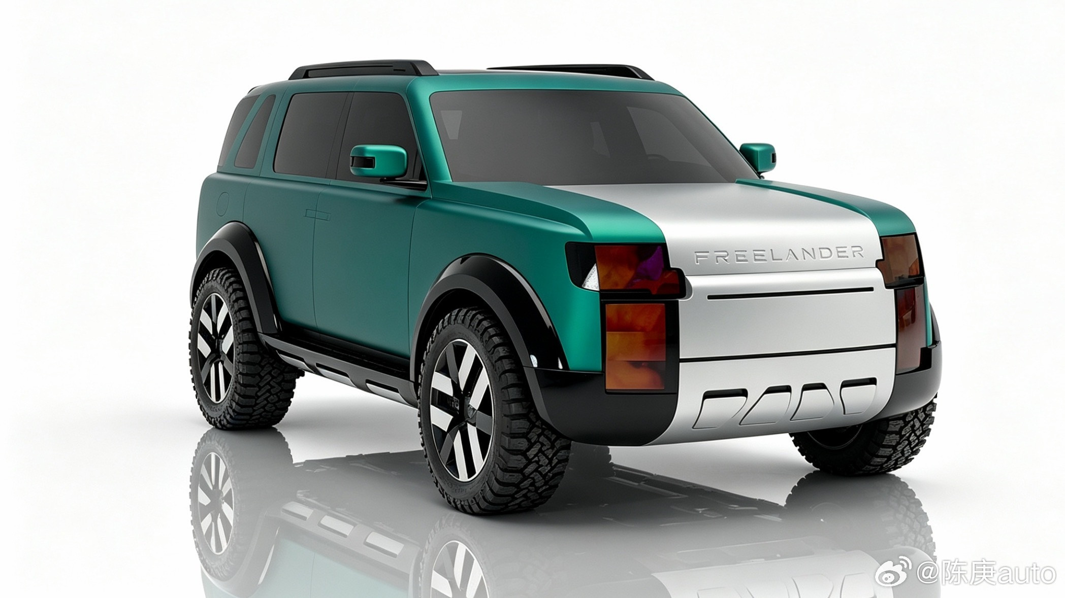 即将要出的几个方盒子，都给他们换成AT胎了，路虎的/吉利的/长城的，谁好看一些？