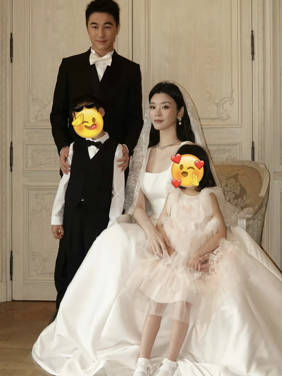 不敢想象他们俩的儿子女儿长大会有多靓