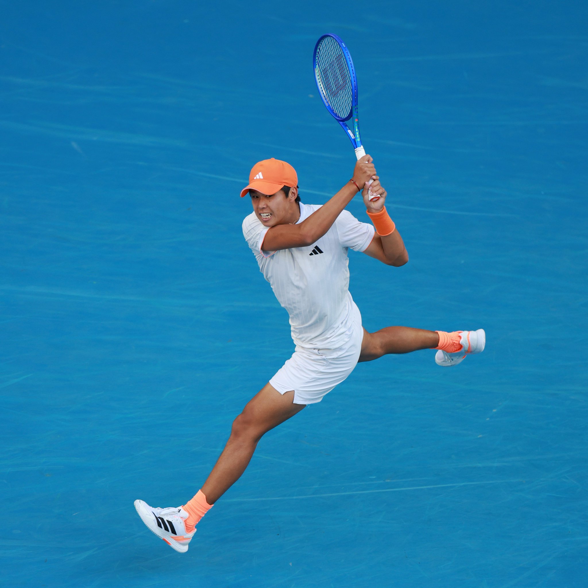 梅总在此前的125场大满贯比赛中从没吞蛋，直到今天输给勒纳钱，从第一盘到第三盘，