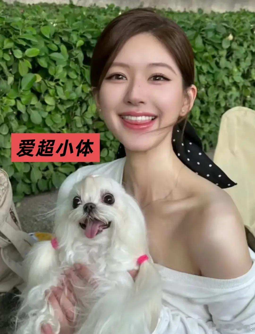 赵露思真的爱狗吗，还养超小体[汗]​​​