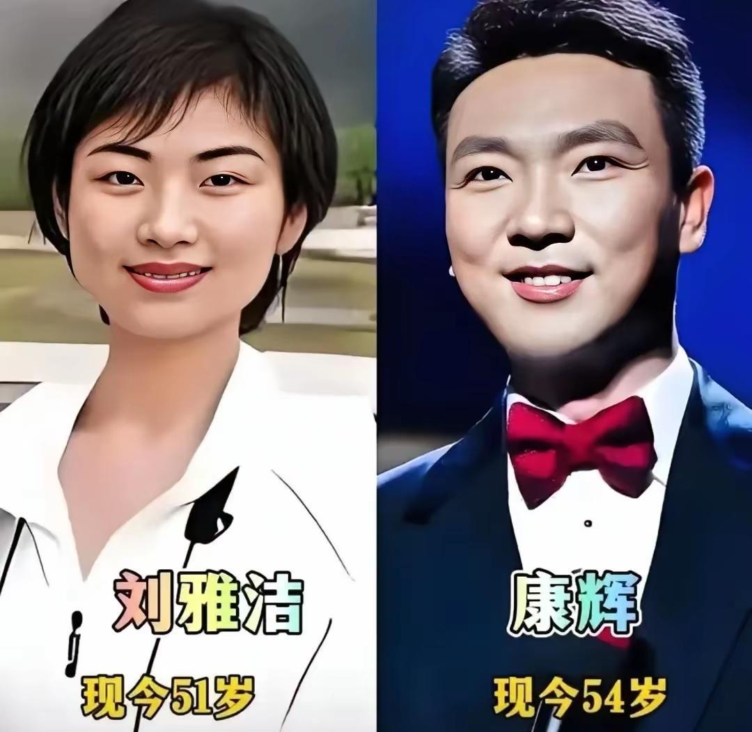 娱乐圈中主持人恩爱夫妻，对对羡慕死人啊！康辉和老婆越看越有夫妻相，多般配的一对