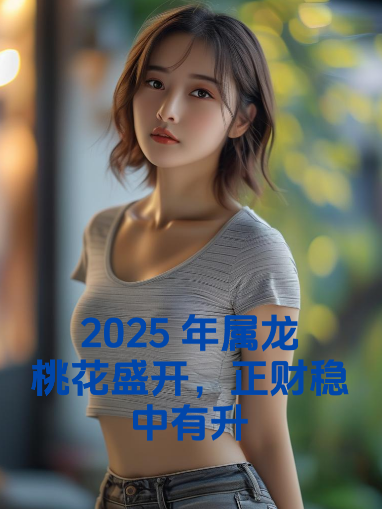2025年属龙：桃花盛开，正财稳中有升