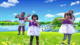 儿童舞蹈教学视频大全 大班-拼音操-果园水果熟